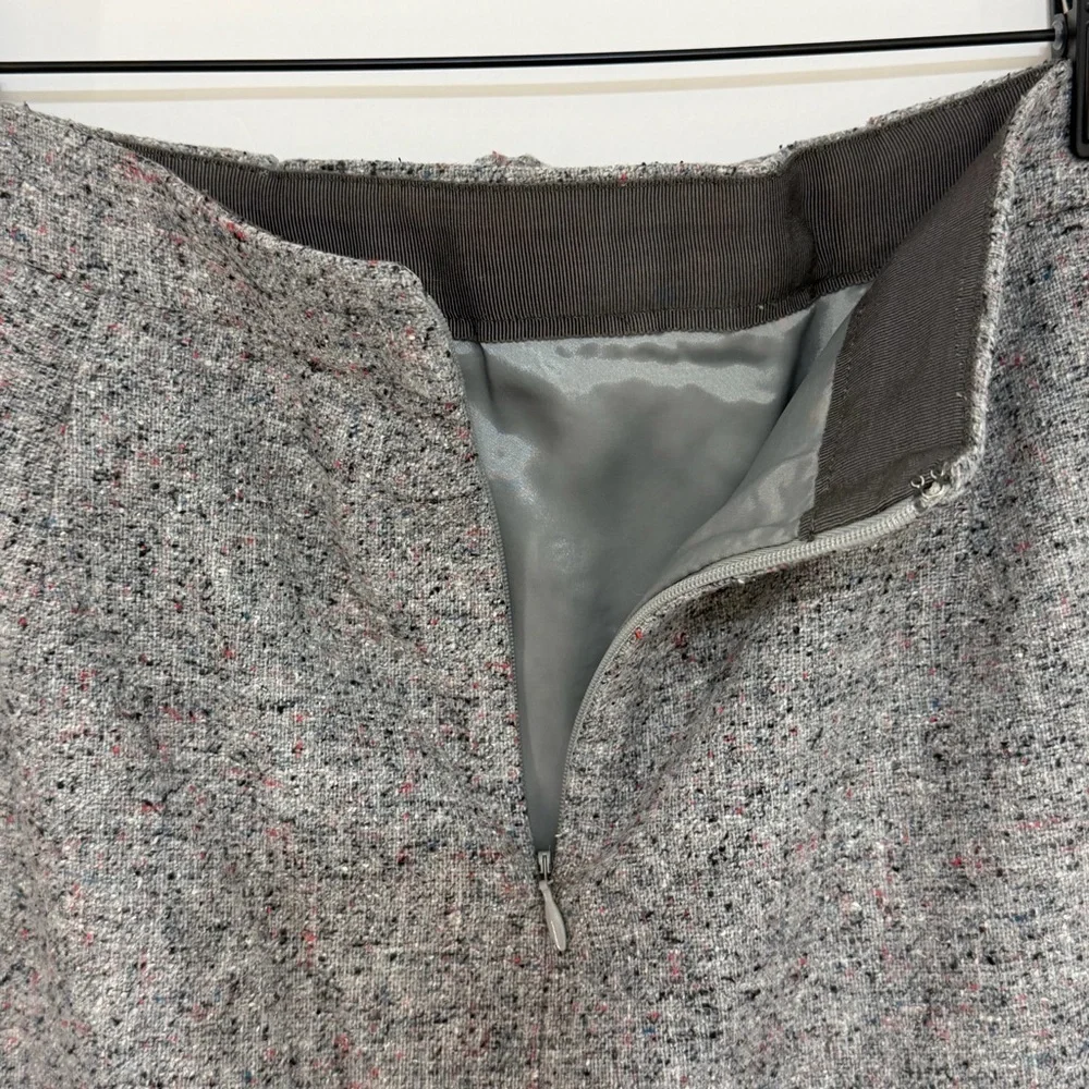 J. Crew Women's Tie-Waist Tweed Lined Mini Skirt Size 2